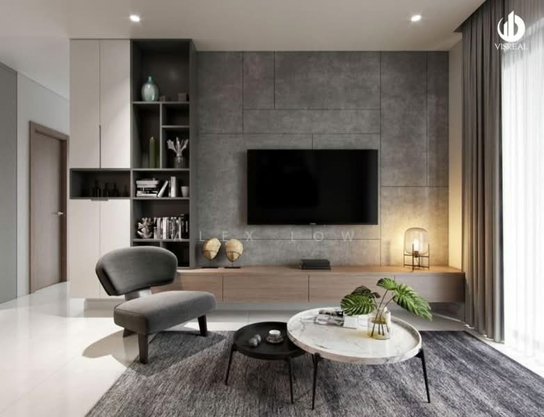 Kondominium untuk Disewa di Sunway GeoSense - Alex Low - Living Room - PropertyGuru.com.my