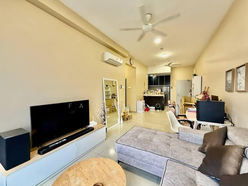Service Residence for Sale at SkyLake Residence - Fazie Noor - Living Room - PropertyGuru.com.my