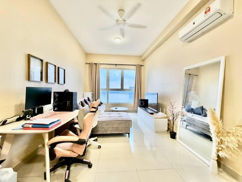 Service Residence for Sale at SkyLake Residence - Fazie Noor - Living Room - PropertyGuru.com.my
