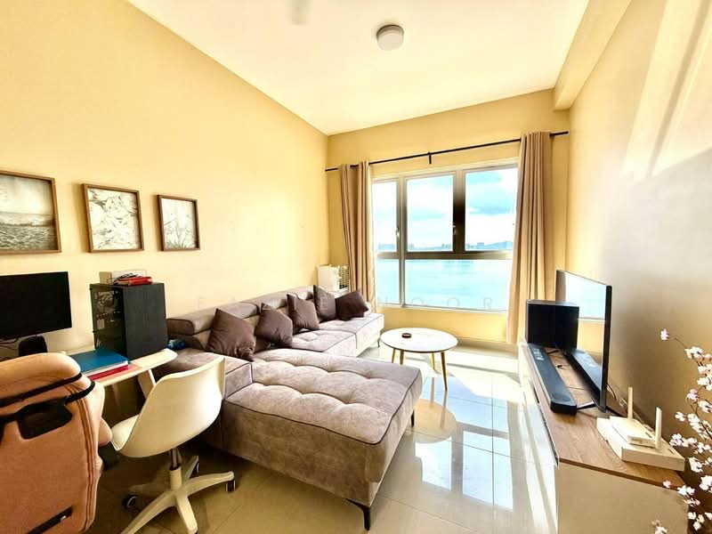 Service Residence for Sale at SkyLake Residence - Fazie Noor - Living Room - PropertyGuru.com.my