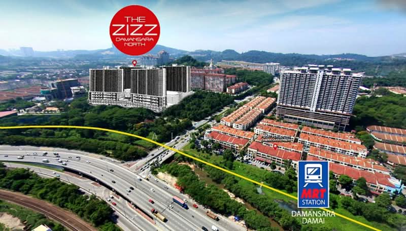 Servis Apartment untuk Disewa di The Zizz @ Damansara North - AINA . - Exterior - PropertyGuru.com.my
