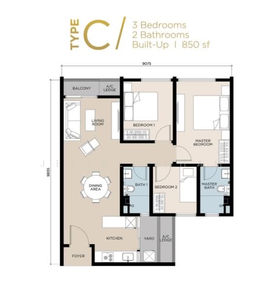Condominium for Rent at Skyline KL - Jeffrey Tham - PropertyGuru.com.my