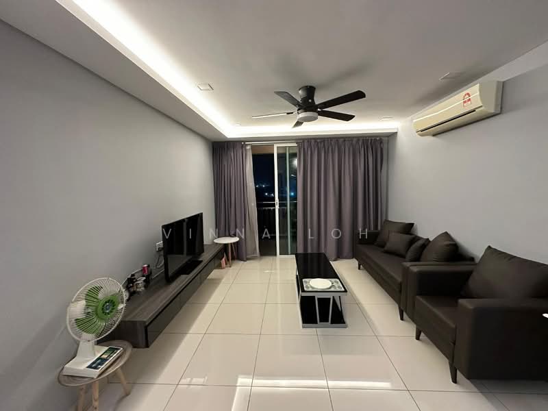 Servis Apartment untuk Dijual di KSL Residence @ Daya - Vinna Loh - Living Room - PropertyGuru.com.my