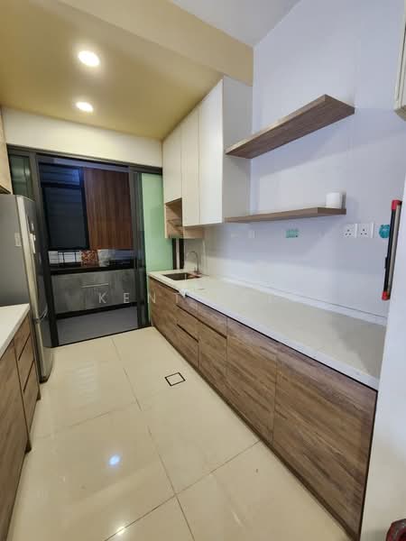 Servis Apartment untuk Dijual di Damai Hillpark - Kent Fatt - Kitchen - PropertyGuru.com.my
