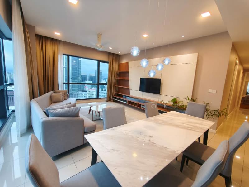 Service Residence for Rent at Aria - Angeel Loke - Living Room - PropertyGuru.com.my