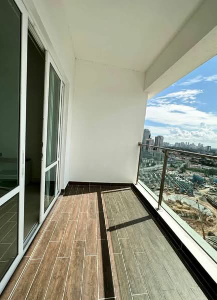 Service Residence for Rent at TriTower Residence @ Johor Bahru Sentral - Jessy Koh - Balcony - PropertyGuru.com.my