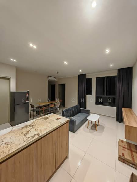 Servis Apartment untuk Disewa di Seiring Residensi - Ethan Chong - Living Room - PropertyGuru.com.my