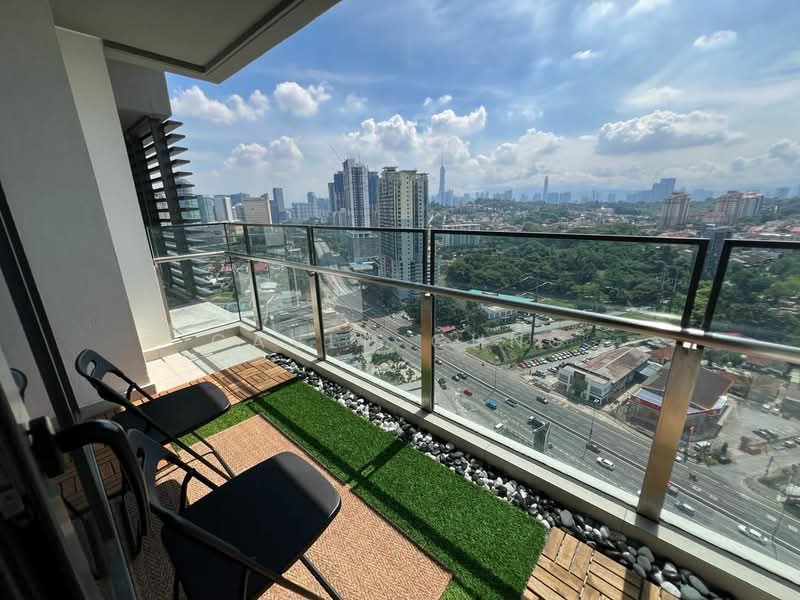 Kondominium untuk Disewa di TRIA Seputeh in 9 Seputeh, Kuala Lumpur - Caven Chng - Balcony - PropertyGuru.com.my