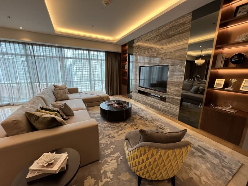Service Residence for Sale at The Ritz-Carlton Residences - Caesar Jing Yi Tan - Living Room - PropertyGuru.com.my