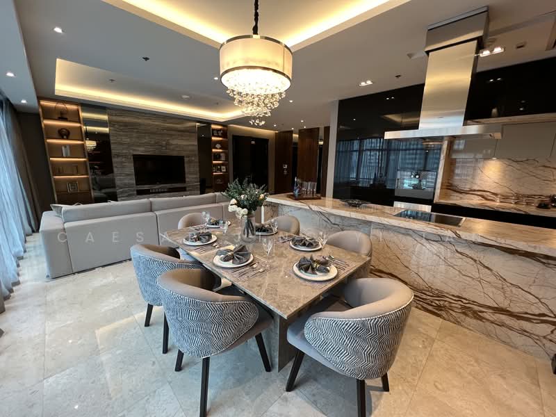 Service Residence for Sale at The Ritz-Carlton Residences - Caesar Jing Yi Tan - Living Room - PropertyGuru.com.my