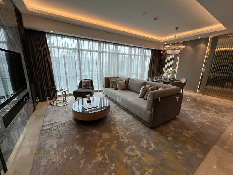 Servis Apartment untuk Dijual di The Ritz-Carlton Residences - Caesar Jing Yi Tan - Living Room - PropertyGuru.com.my