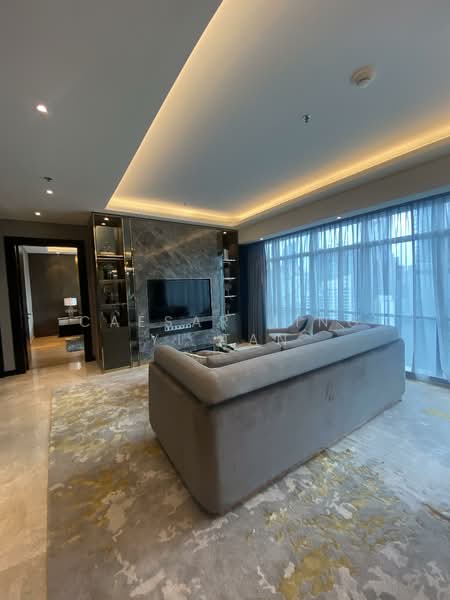 Servis Apartment untuk Dijual di The Ritz-Carlton Residences - Caesar Jing Yi Tan - Living Room - PropertyGuru.com.my