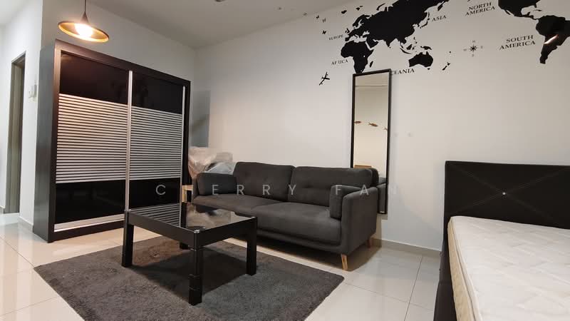 Servis Apartment untuk Disewa di Pinnacle Petaling Jaya - Cherry Fan - Living Room - PropertyGuru.com.my