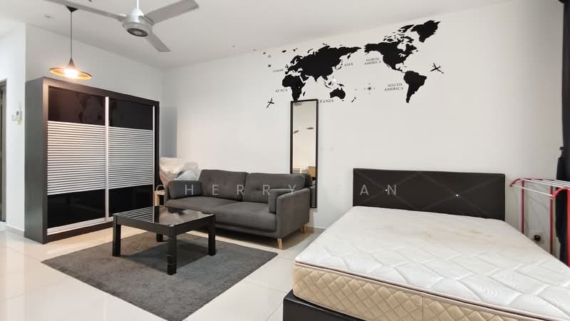 Servis Apartment untuk Disewa di Pinnacle Petaling Jaya - Cherry Fan - Living Room - PropertyGuru.com.my