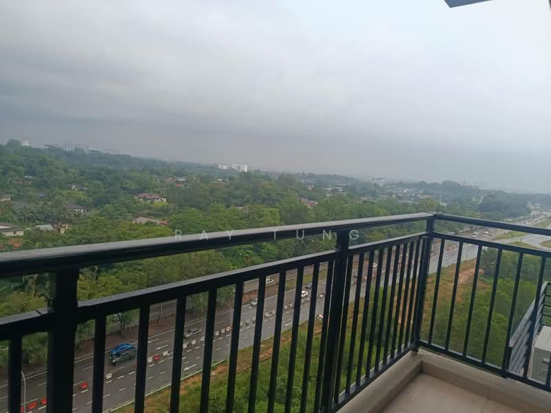 Service Residence for Rent at Country Garden Central Park - Ray Tung - Balcony - PropertyGuru.com.my
