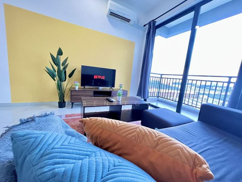 Condominium for Rent at Country Garden Central Park - Ben Foo - Living Room - PropertyGuru.com.my
