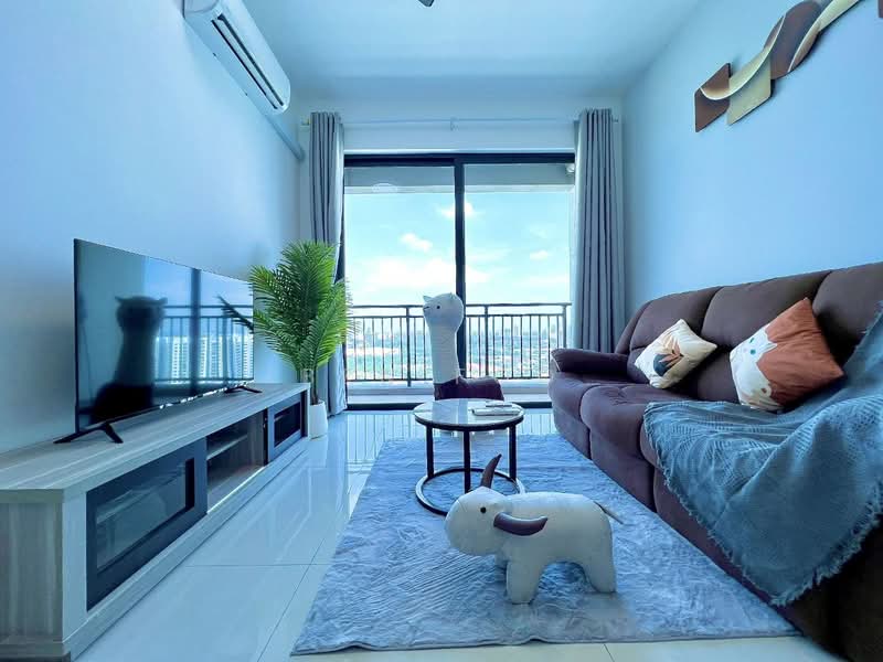Condominium for Rent at Country Garden Central Park - Ben Foo - Living Room - PropertyGuru.com.my