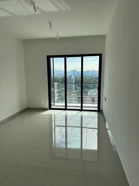 Condominium for Sale at Bangsar Hill Park - Yat Min - living room with balcony - PropertyGuru.com.my