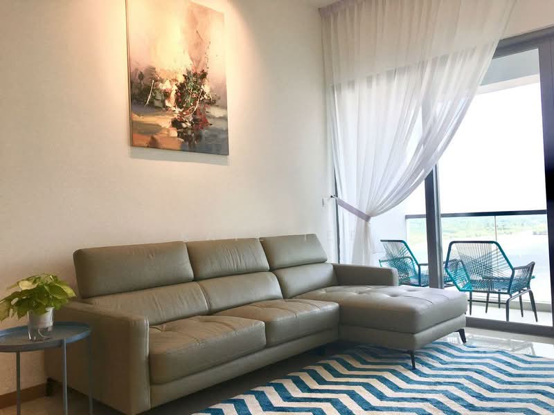 Service Residence for Rent at Southern Marina Residences - Kate Tee - Living Room - PropertyGuru.com.my
