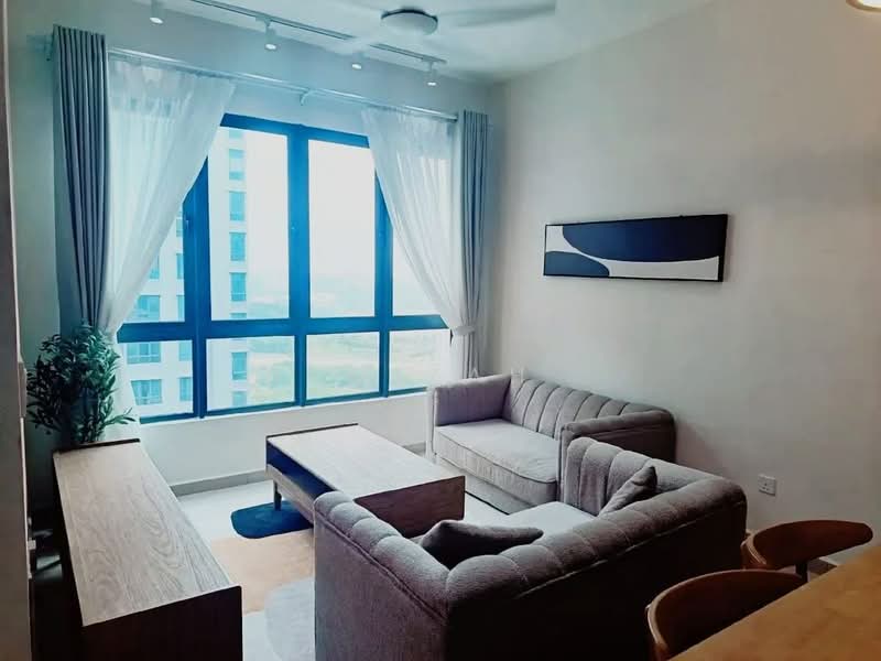 Service Residence for Rent at Meta City - Hamizah . - Living Room - PropertyGuru.com.my