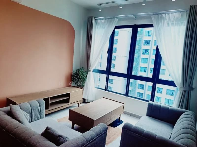 Service Residence for Rent at Meta City - Hamizah . - Living Room - PropertyGuru.com.my