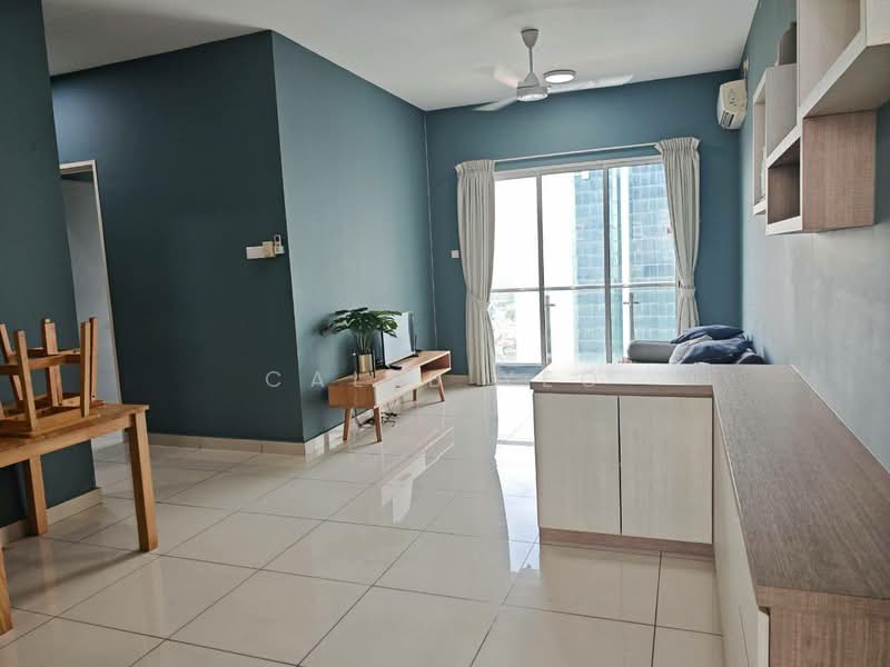 Service Residence for Sale at Skysuites @ Meldrum Hills - Caleb Yeo - Living Room - PropertyGuru.com.my