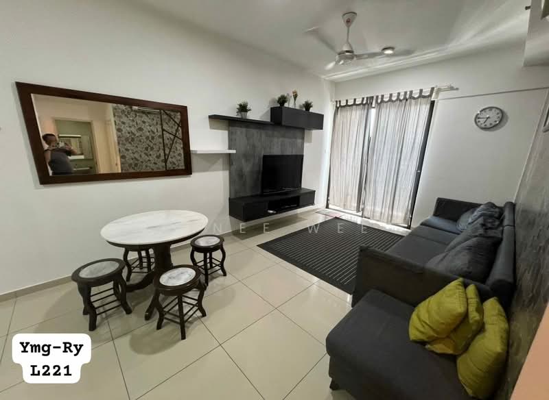 Servis Apartment untuk Disewa di i-SOHO @ i-City - Renee Wee - Living Room - PropertyGuru.com.my