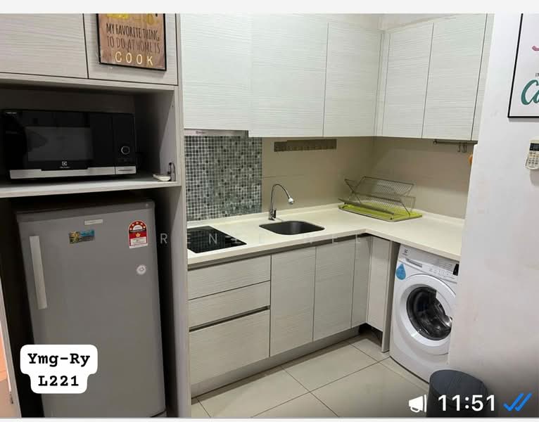 Servis Apartment untuk Disewa di i-SOHO @ i-City - Renee Wee - Kitchen - PropertyGuru.com.my