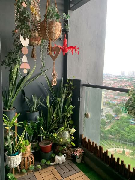 Service Residence for Rent at Aera Residence - Raymond Ho - Balcony - PropertyGuru.com.my