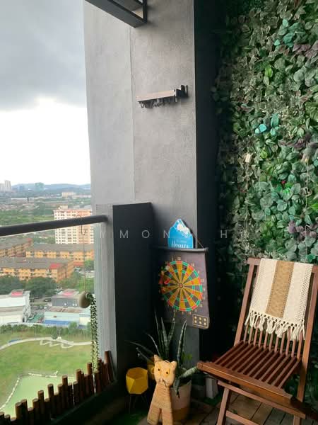 Service Residence for Rent at Aera Residence - Raymond Ho - Balcony - PropertyGuru.com.my