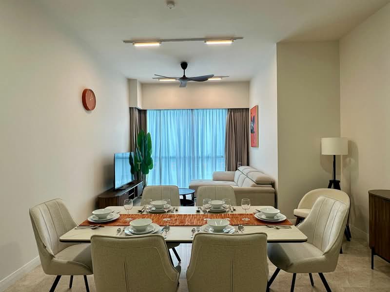 Service Residence for Rent at TRX Residences - TZE YEE - Living Room - PropertyGuru.com.my