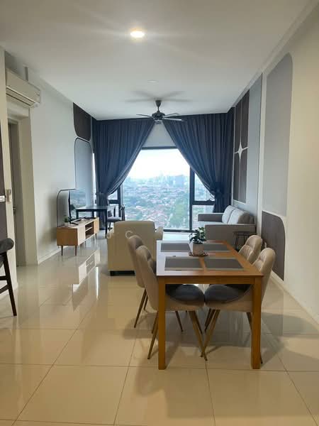 Service Residence for Rent at Sapphire Paradigm - Jc Lee - Living Room - PropertyGuru.com.my