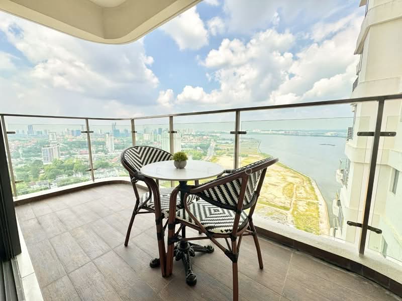 Condominium for Rent at Kings Bay @ Country Garden Danga Bay - Ben Foo - Balcony - PropertyGuru.com.my