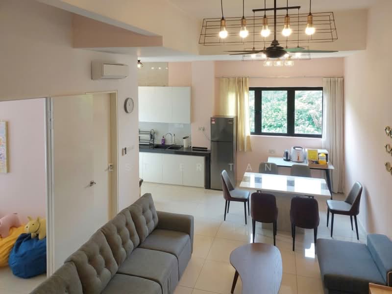 Rumah Teres 3 Tingkat untuk Disewa di 16 Sierra (Puchong) - Esther Tan - Living Room - PropertyGuru.com.my