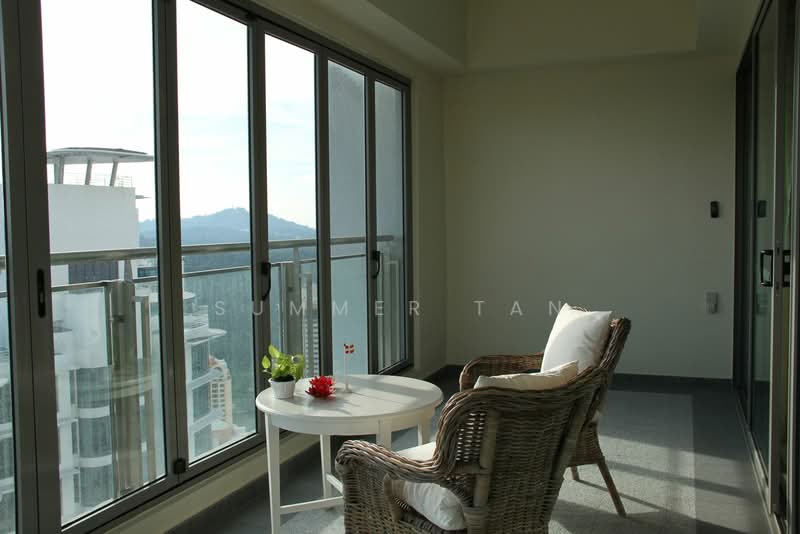 Condominium for Sale at 10 Mont Kiara @ MK10 - Summer Tan - Balcony - PropertyGuru.com.my