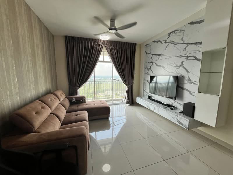 Servis Apartment untuk Disewa di Twin Danga Residence - Chang Kai Yin - Living Room - PropertyGuru.com.my