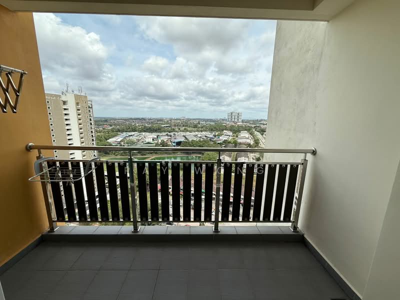Service Residence for Rent at KSL Residence @ Daya - Ray Wong - Balcony - PropertyGuru.com.my