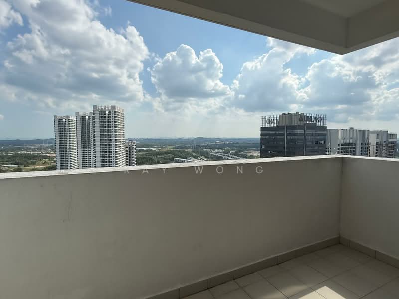 Servis Apartment untuk Disewa di Meridin Suites @ The Meridin - Ray Wong - Balcony - PropertyGuru.com.my