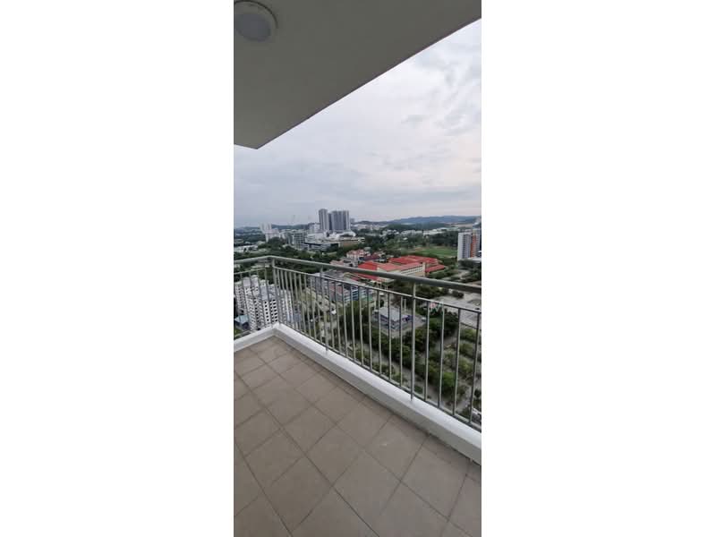 Apartment for Rent at PPA1M Bukit Jalil - Yen Lim - Balcony - PropertyGuru.com.my