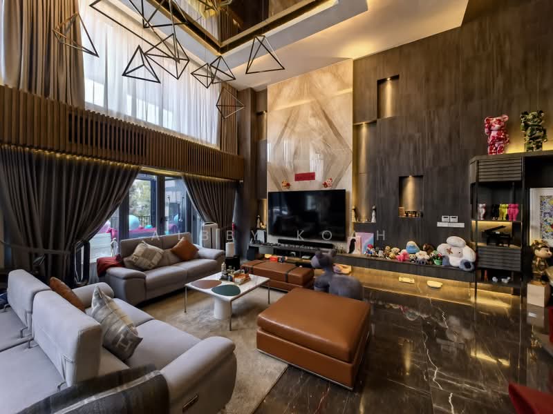 3.5-storey Terraced House for Sale in The Mansions (Desa Parkcity) - Albby Koah - Living Room - PropertyGuru.com.my
