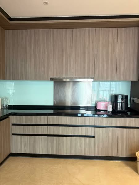 Service Residence for Rent at Straits Residences - Hoy Meng - Kitchen - PropertyGuru.com.my