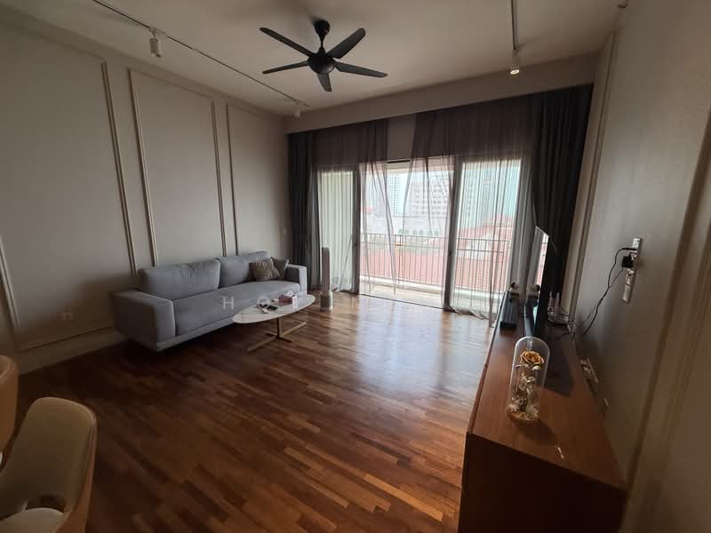 Kediaman Servis untuk Disewa di Straits Residences - Hoy Meng - Living Room - PropertyGuru.com.my