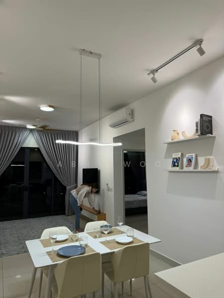 Service Residence for Rent at Setia City Residences - Abby Woo - Living Room - PropertyGuru.com.my