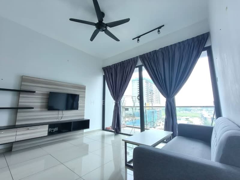 Servis Apartment untuk Disewa di Atlantis Residences (Pangsapuri Atlantis Kota Syahbandar) - Cherry . - Living Room - PropertyGuru.com.my