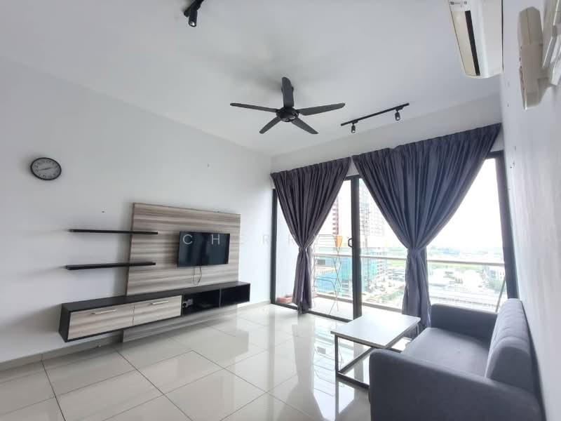 Servis Apartment untuk Disewa di Atlantis Residences (Pangsapuri Atlantis Kota Syahbandar) - Cherry . - Living Room - PropertyGuru.com.my