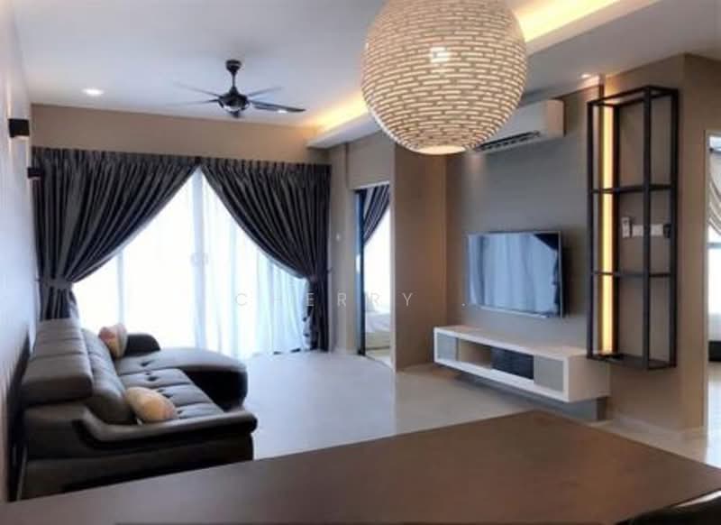 Servis Apartment untuk Disewa di Atlantis Residences (Pangsapuri Atlantis Kota Syahbandar) - Cherry . - Living Room - PropertyGuru.com.my