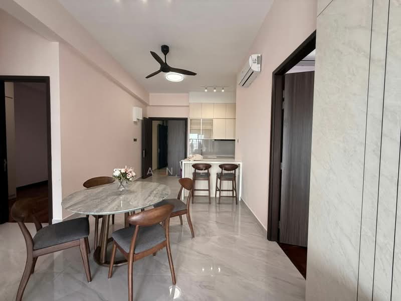 Condominium for Rent at Codrington Residence - Han Zhen - Living Room - PropertyGuru.com.my