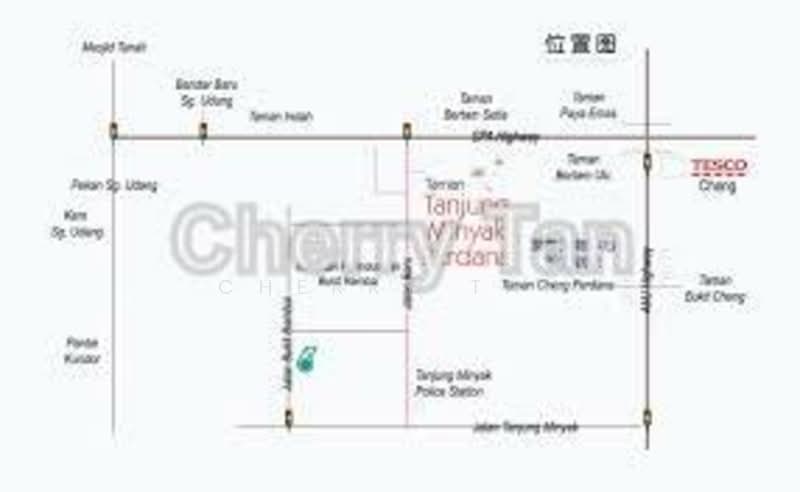 Rumah Teres 1-Tingkat untuk Dijual di tanjung minyak Perdana, Bukit Rambai (Tanjong Minyak) - Cherry . - PropertyGuru.com.my