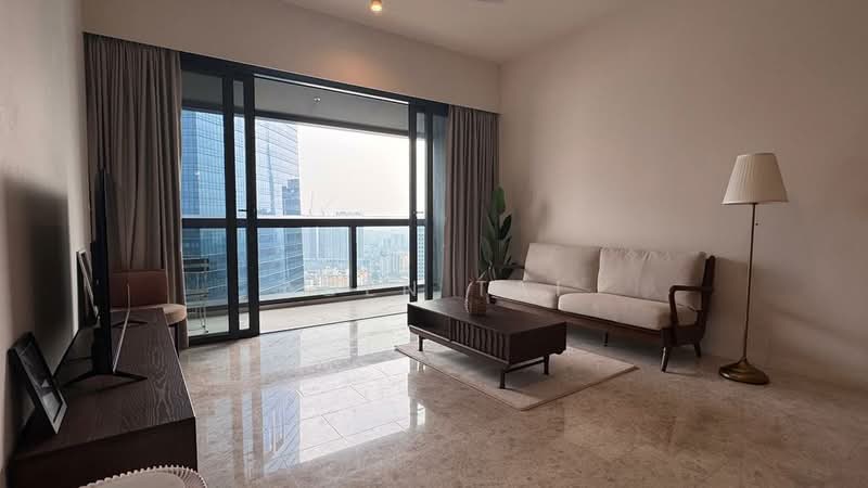 Service Residence for Rent at TRX Residences - Aden Tai - Living Room - PropertyGuru.com.my