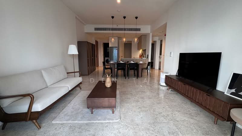 Service Residence for Rent at TRX Residences - Aden Tai - Living Room - PropertyGuru.com.my